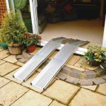 Aluminium telescopic folding channel ramps 372881