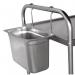 Hanging refuse container for stainless steel trolley 372887