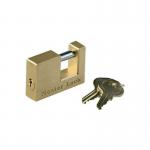 85 mm Rectangular Brass Padlock X 2 372913