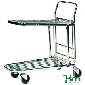 Konga nesting stock trolley with foldaway shelf 373227