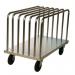 Konga heavy duty zinc plated and laminated sheet and board trolleys 373228