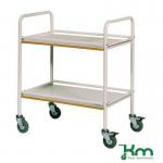 Konga service trolleys with melamine shelves, colour white 373237