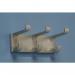 V 3h 75 3 Hook Unit. Naturalaluminium 220 mm 373293