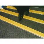 Aluminium Nosing, 600 Mm,70 X 30, Yellow Colour 373511