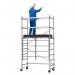 Folding mobile work platform and tower - Standard platform with additional kit to give platform height 1800mm 373690