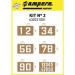 Stencil Kit Number 0-9 373889