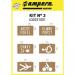 Stencil Kit Letters & Symbols 373890