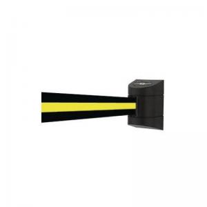 Tensabarrier Magnetic wall mounted retractable belt barrier - 7.7m