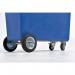 Large wheel bottle skips, capacity 155 litres 374553