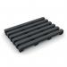 Pvc Leisure Safety Matting -heronrib 100 cm X 10 Charcoal Grey 374640
