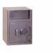 Front Loading Cashier Deposit Safe Pale Grey White 374797