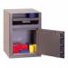 Front Loading Cashier Deposit Safe Pale Grey White 374797