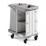 Compact Maid Service Trolley Housekeepin
