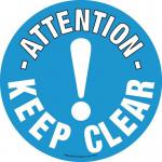 Keep Clear Floor Marker 430 Mmdia 375050