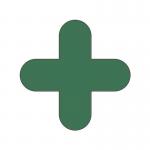 Warehouse Floor Signals Pack of 10 + Shape 300 X 300 Mmgreen 375074