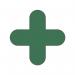 Warehouse Floor Signals Pack of 10 + Shape 300 X 300 Mmgreen 375074