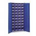 Cabinets complete with bins - Blue - Choice of three sizes 375136