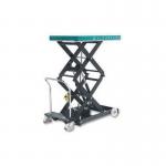 Mobile lift tables - Battery operated mobile lift tables, double lift - capacity 125kg 375165