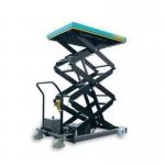 Mobile lift tables - Battery operated mobile lift tables,triple lift - capacity 500kg 375170