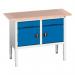 Verso Static Storage Bench 1250 mm Long with 2 Drawers & 2 Cupboards 375216