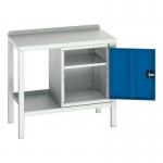 Static Welded Bench Withcupboard Steel Top 375248
