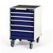 5 Drawer Mobile Cabinet -h X W X D : 780 X 525 X 525 375270