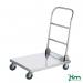 Konga stainless steel folding platform truck, capacity 100kg 375428