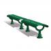 Heavy duty outdoor steel bench - backless 375534