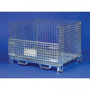 Hypacage stackable mesh pallet cages - Heavy duty - with fork guid -