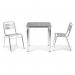 Aluminium bistro - Tables side chair 375686