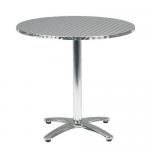 Aluminium bistro - Tables circular pedestal table 375689