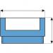 Shelf trays- Blue - Choice of sizes 375696