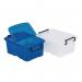 Clear containers with secure folding lids- 12L 375863