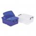 Clear containers with secure folding lids - 24L 375865