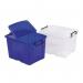 Clear containers with secure folding lids - 40L 375867