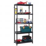 Modular plastic shelving - 50kg - Perforated shelves 376019