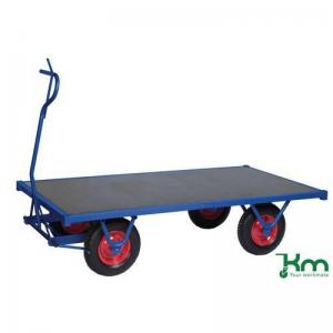 Konga turntable platform trucks with brakes, platform L x W - 2000 x