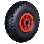 Puncture proof wheels with diamond pattern tread 376778