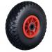 The image shows a set of sturdy warehouse trolleys from Slingsby, featuring puncture-proof wheels with a diamond-patterned tread. These trolleys are designed to withstand heavy loads and rough surfaces, providing reliable, long-lasting use.