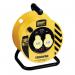 Light Industrial Cable Reel 110 V, 2 Gang - 25 Metres Cable 377108