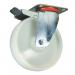 80 mm Swivel Castor with Brake -nylonsteel 377130