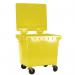 4 wheeled bin without lockable lid - 660L 377385