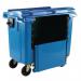 4 wheeled bin with drop down front - 770L 377965