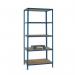 Boltless steel shelving with chipboard shelves - up to 200kg - 900mm wide - Choice of four depths 378978