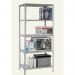 Boltless galvanised steel shelving - up to 250kg - 2000mm high bays 378987