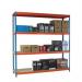 Boltless heavy duty steel shelving with chipboard shelves - with chipboard shelves 2.5m high 379060