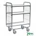 Konga order picking trolleys with adjustable shelves, H x W x L - 1120 x 470 x 1195 with 3 shelves 380173