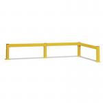 Lift out barrier rails - post only for single rail 380186