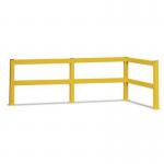 Lift out barrier rails - post only for twin rail 380189