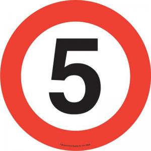 Floor Marker 430mm Dia. 5 Mph - - 380437